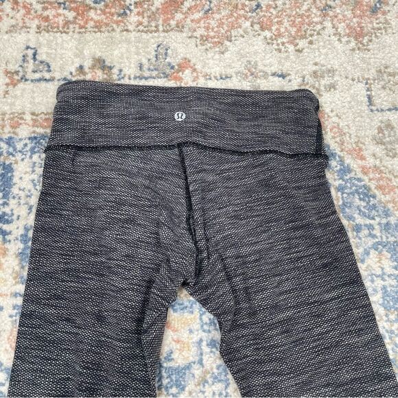 LULULEMON- EUC Wunder Under Coco Pique Luon Size 4 - Picture 8 of 9